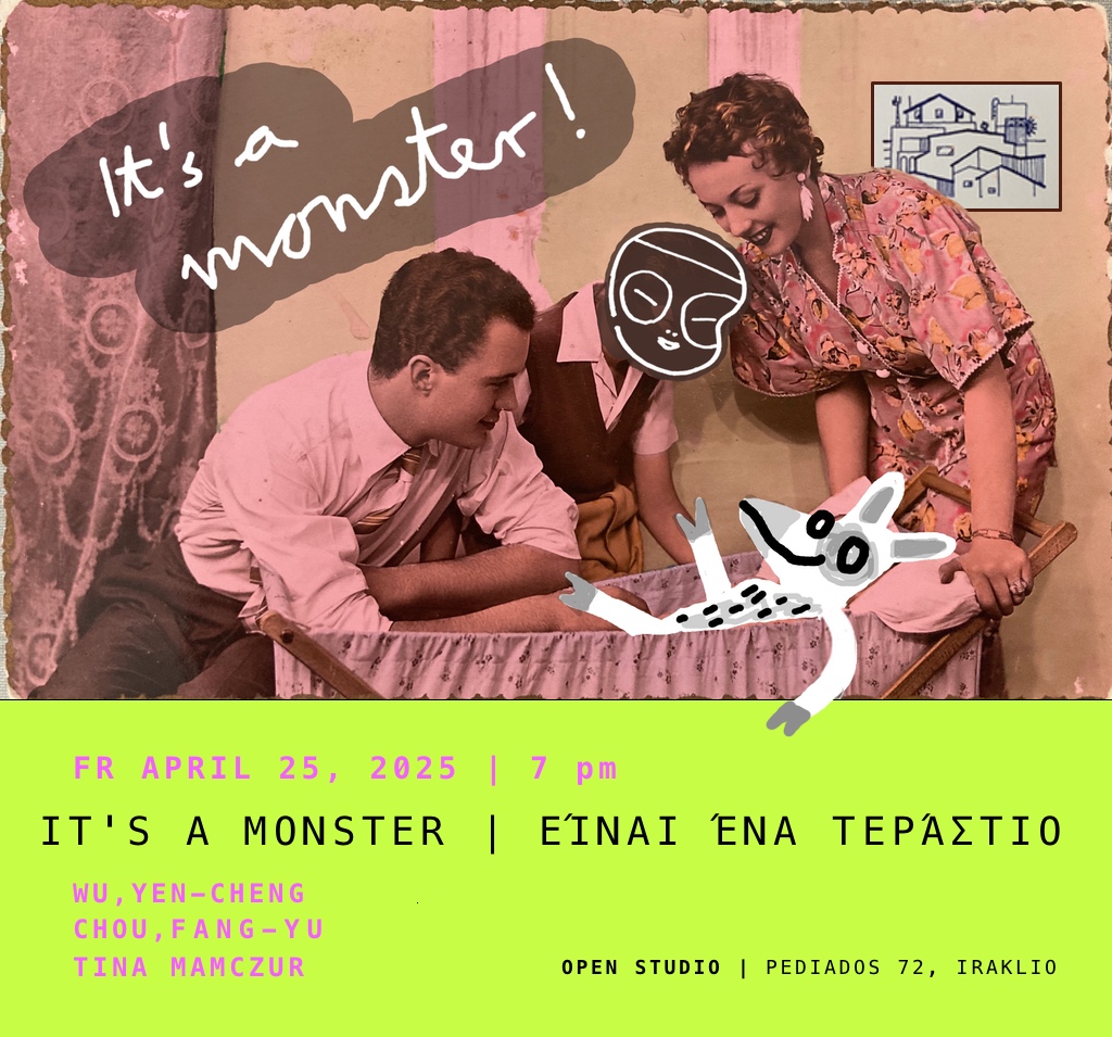 It's a Monster! Invitation Exhibition Tina Mamczur